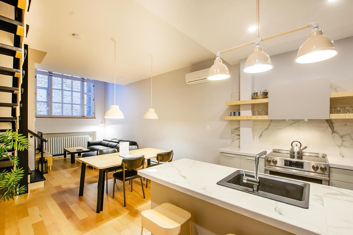 Апартаменты Les Lofts St-Pierre - Par Les Lofts Vieux-Quebec Номер фото