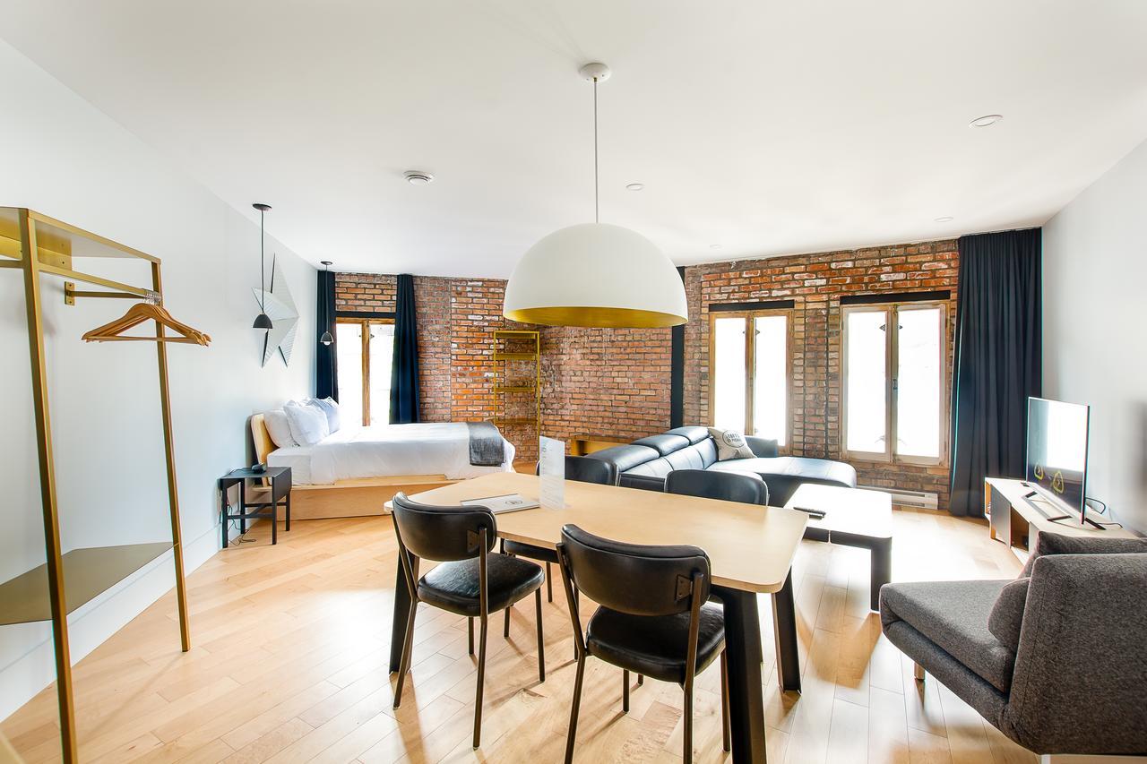 Апартаменты Les Lofts St-Pierre - Par Les Lofts Vieux-Quebec Экстерьер фото